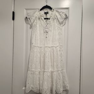 Generation Love white ruffle dress